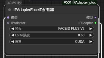 IPAdapterFaceID加载器节点